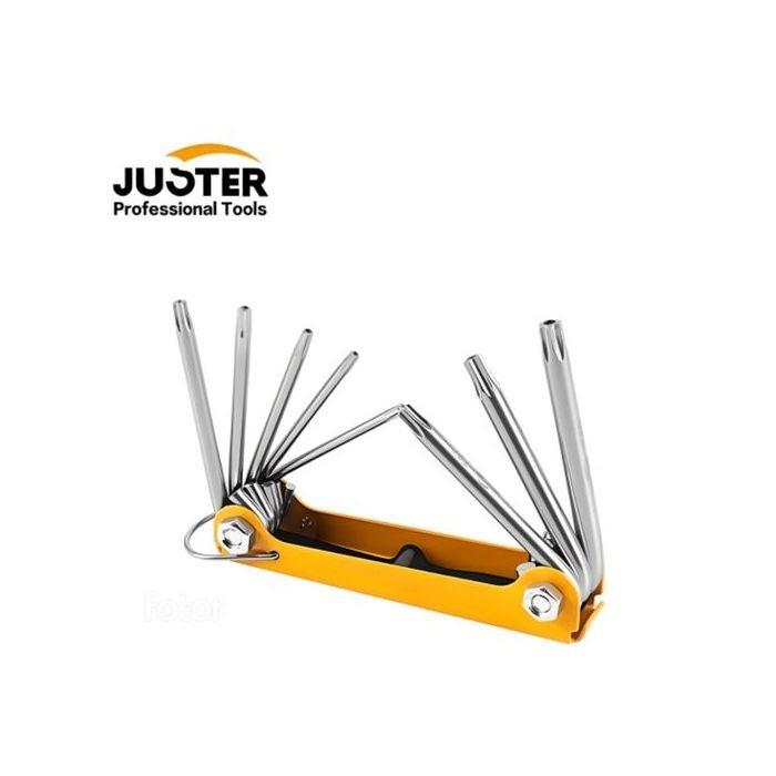 JEU DE 8 CLE TORX PLIABLE JLD 26004 JUSTER